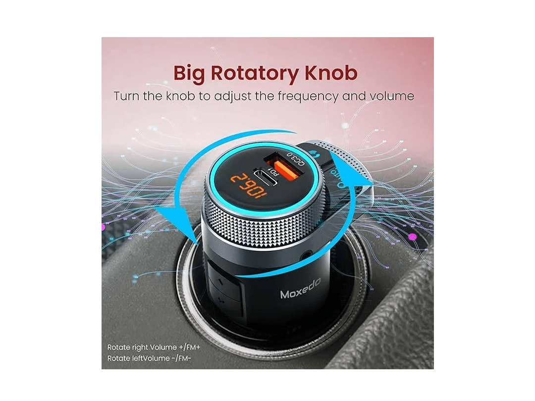 Moxedo Multi-Functional Auto Scan Bluetooth Car Kit 38W in Qatar Moxedo Multi-Functional Auto Scan Bluetooth Car Kit 38W in Qatar